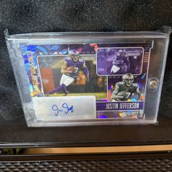 2022 Panini Donruss - Signature Highlights Justin Jefferson #SH51