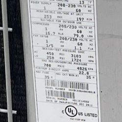 3Ton Heatpump Condenser Is