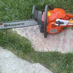 Husqvarna 450 Rancher 50.2-cc 2-cycle 20-in Gas Chainsaw