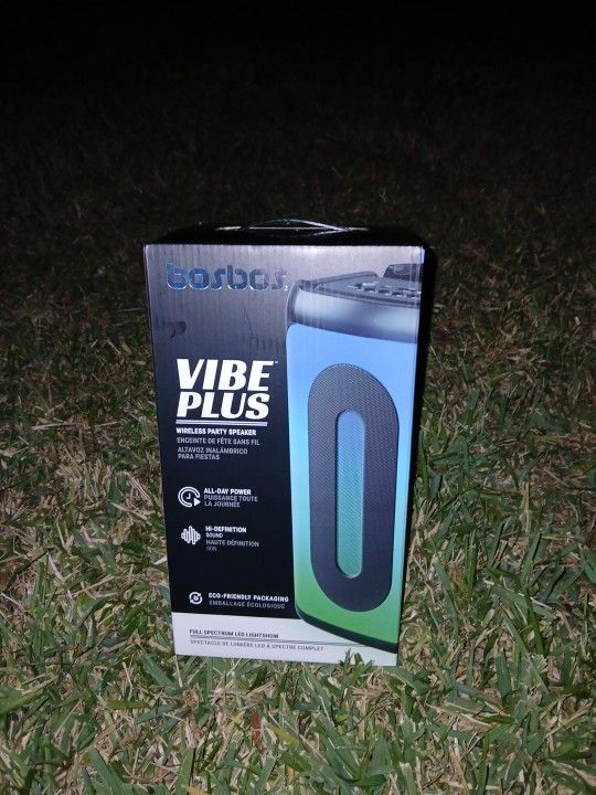 Bosbos Vibe Plus Wireless Party Speaker