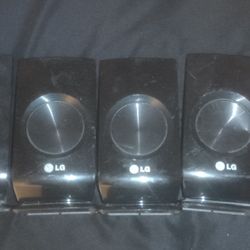 Set Of 4 LG Surround Sound Speakers 