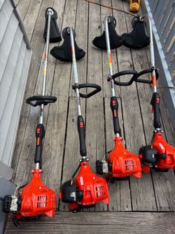 Echo 21.2cc Gas 2-Stroke Curved/Straight Shaft String Trimmers $125 & $155 GOOD AS NEW PICK UP ONLY