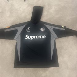 Supreme hooded soccer jersey S for Sale in Alexandria, VA   OfferUp