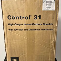 New JBL Pro Control 31 Speaker 