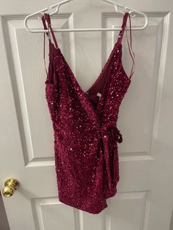 Put shine on you! Sequin romper