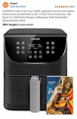 BRAND NEW COSORI PRO GEN 2 5.8QT AIR FRYER