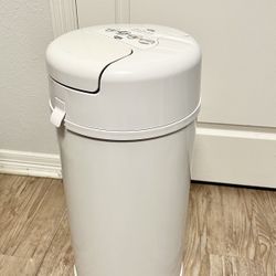 Bubula Premium Steel Diaper Waste Pail White