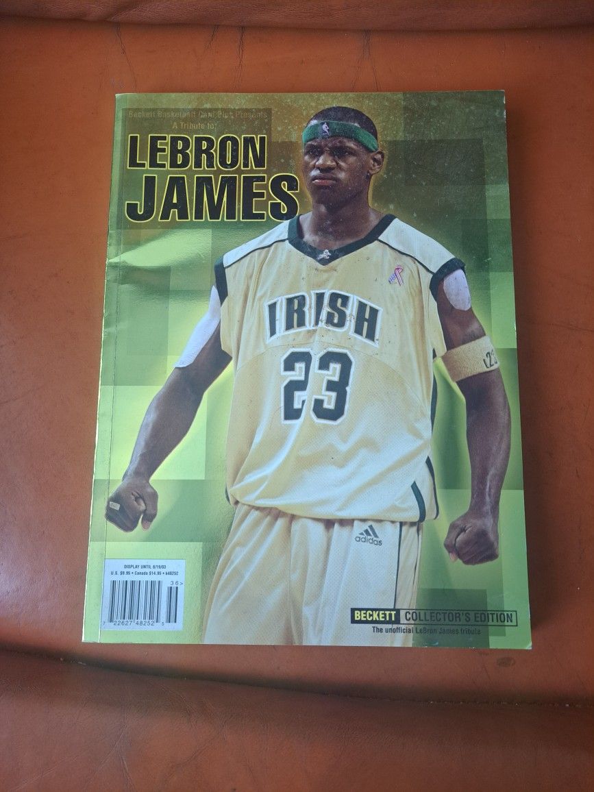 LeBron James Beckett Book