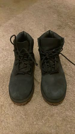 All black timberlands ,size 2 kids