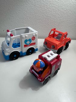 Toys Little people and Blippi