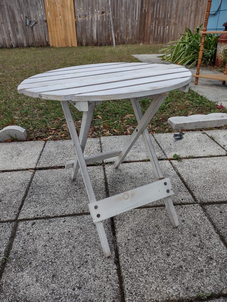 Wooden Small Folding Table