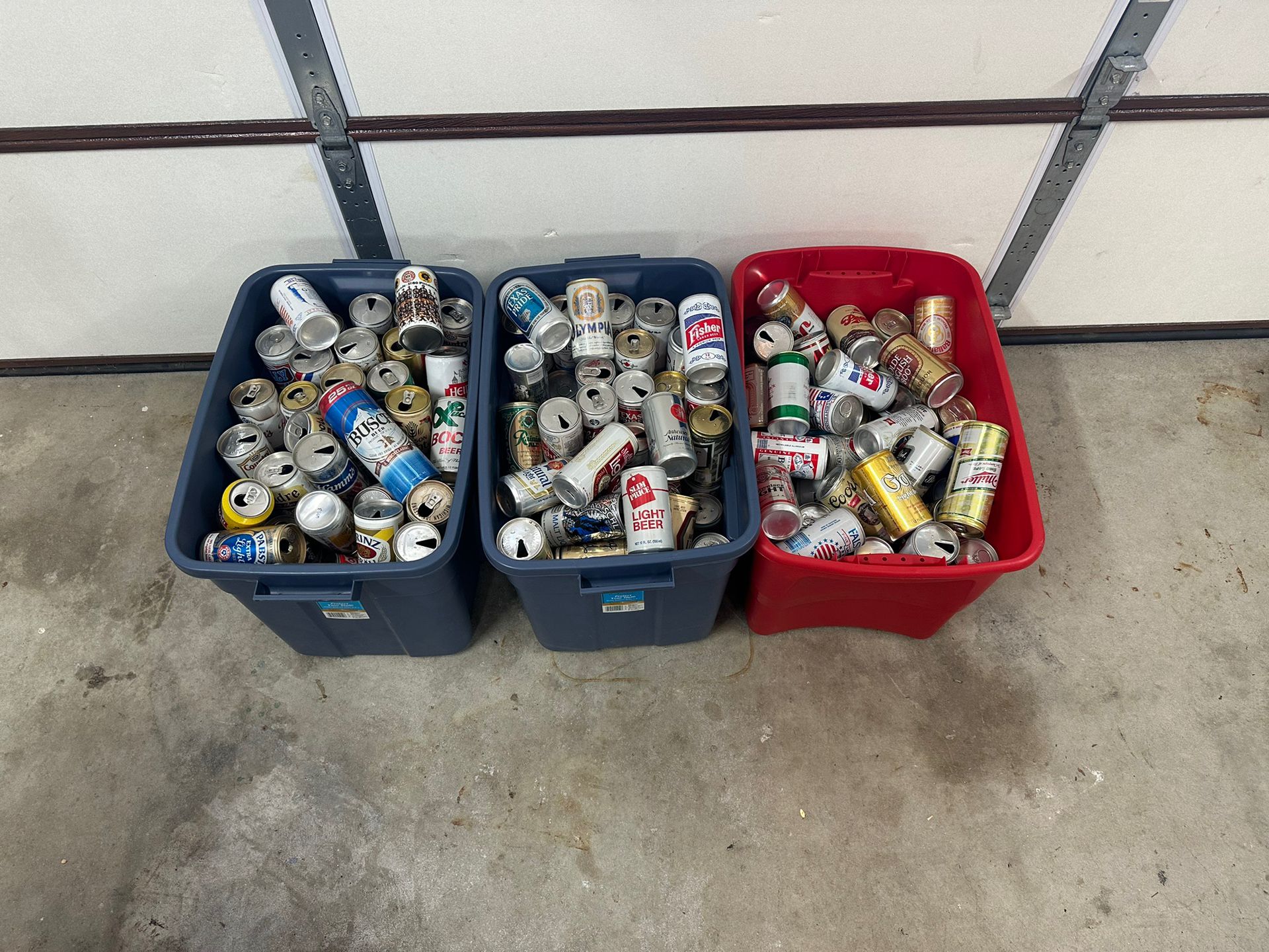 Vintage Beer Cans EMPTY Over 100 Cans