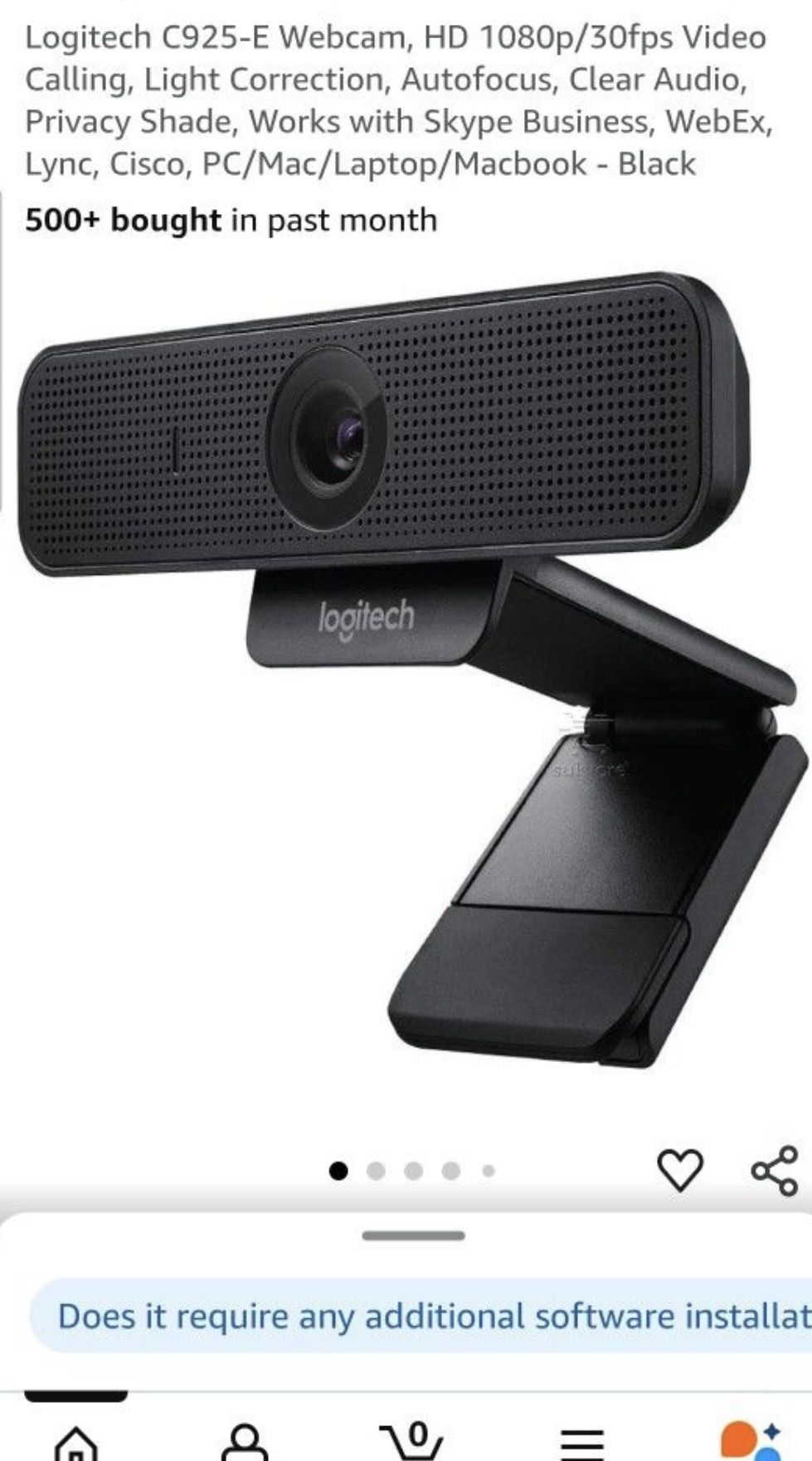 Logitech Webcam