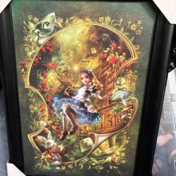 Alice in Wonderland Painting