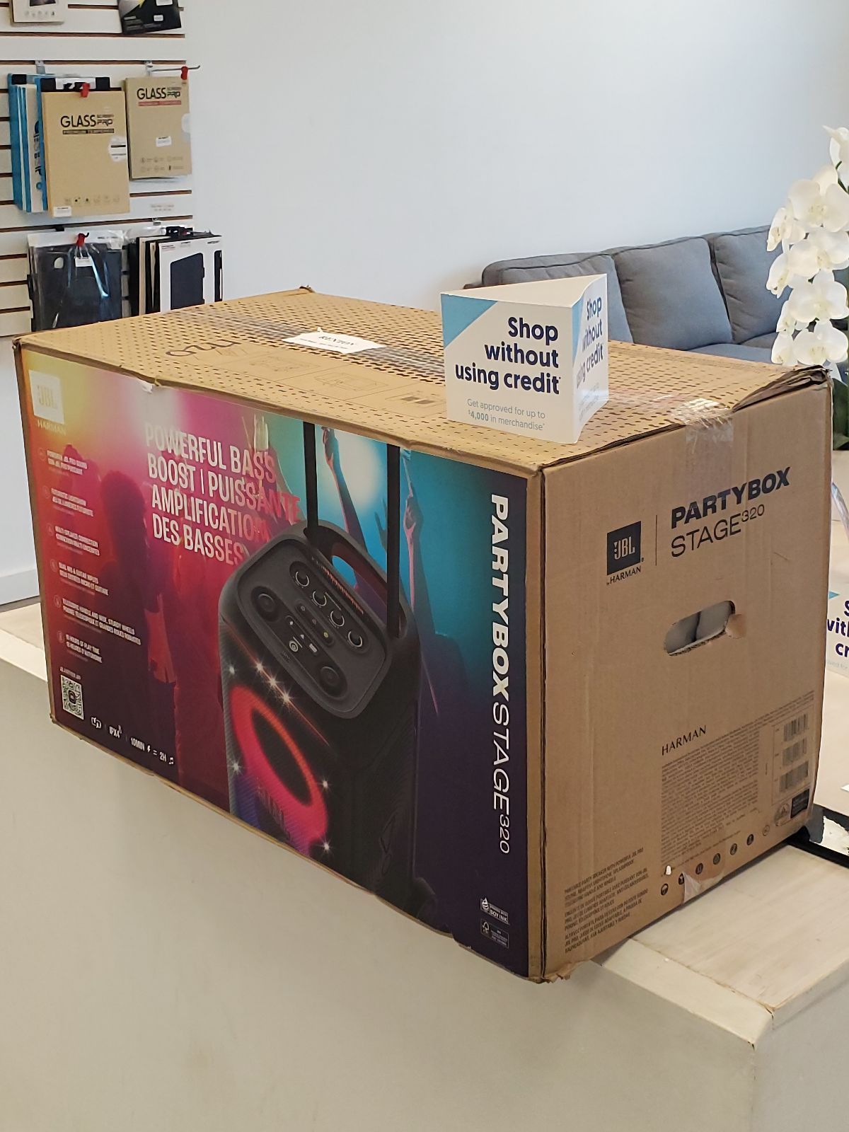 🚨 Limited Deal Alert – JBL PartyBox 320 Bluetooth Speaker Only $529 Today! Full Warranty + $1 Down Available 🛡️