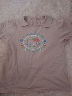 Girls Hello kitty shirt size 7-8
