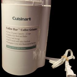 Cuisinart Coffee Bar Coffee Grinder DCG-20N