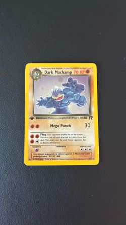 Dark Machamp 1st Editon Team Rocket Holo | LP