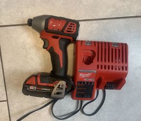Milwaukee Drill And Charger