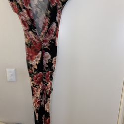 Flower Womens wrap dress NEW