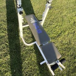 Weider 128 weight bench price sale