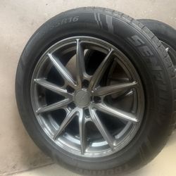 2 wheel with tires