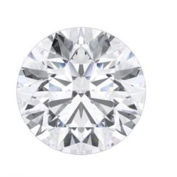 2 Carat Round Cubic Zirconia Identical To A Diamond