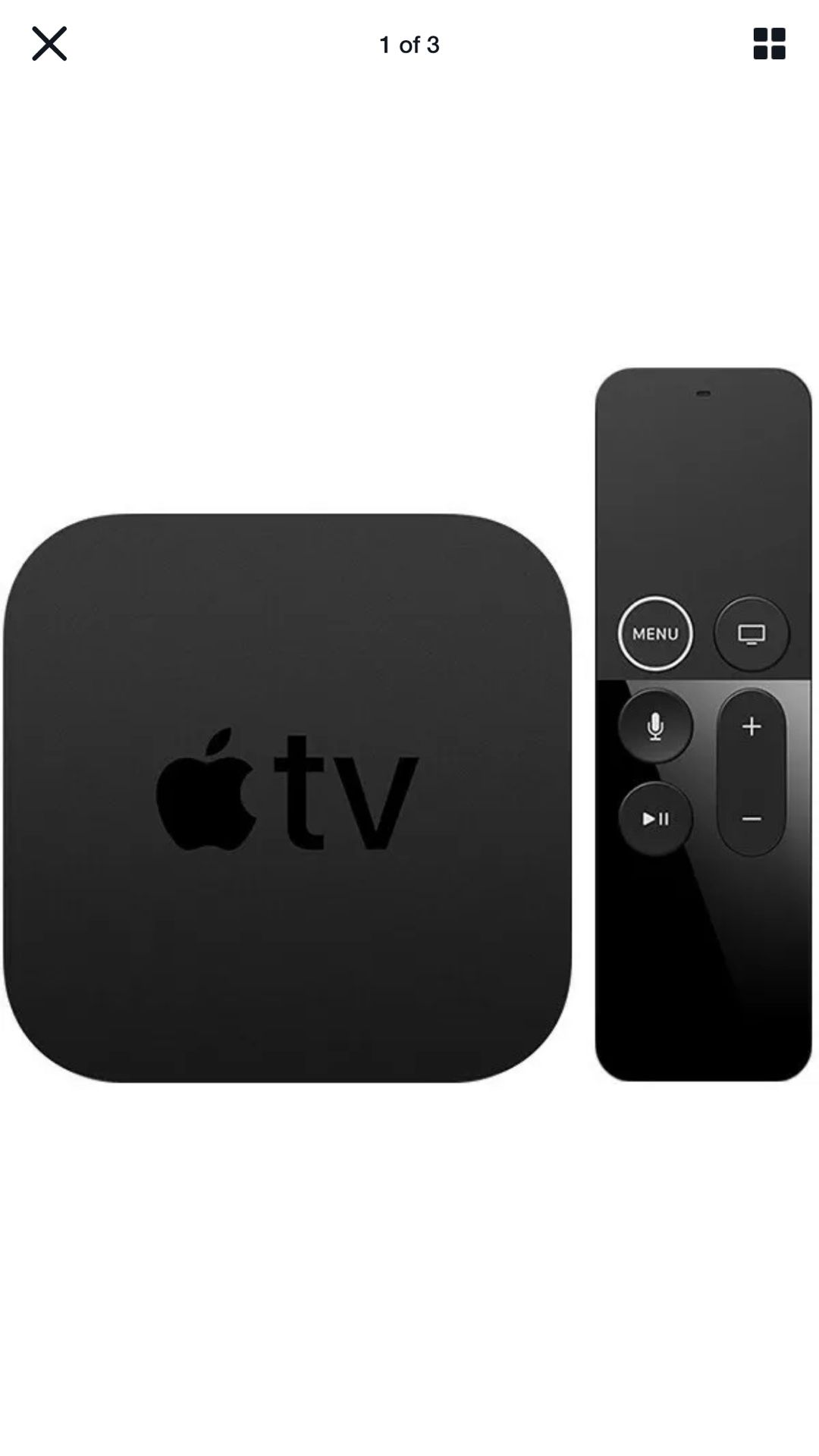 Fourth generation Apple TV brand new in sealed box