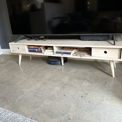 Wood TV Stand 