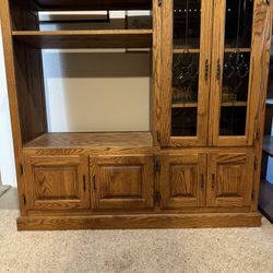 Oak Cabinet 