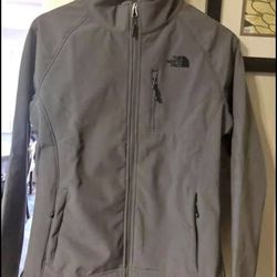 New  Women  Grey The  North Face Apex Bionic Soft Shell Jacket 
