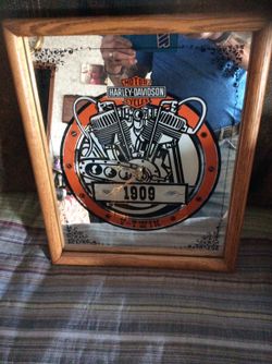 Harley Davidson clock