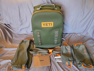 New Yeti Olive/KCO Panga 28L Waterproof Backpack and 3 Packing Cubes by Mystery Ranch