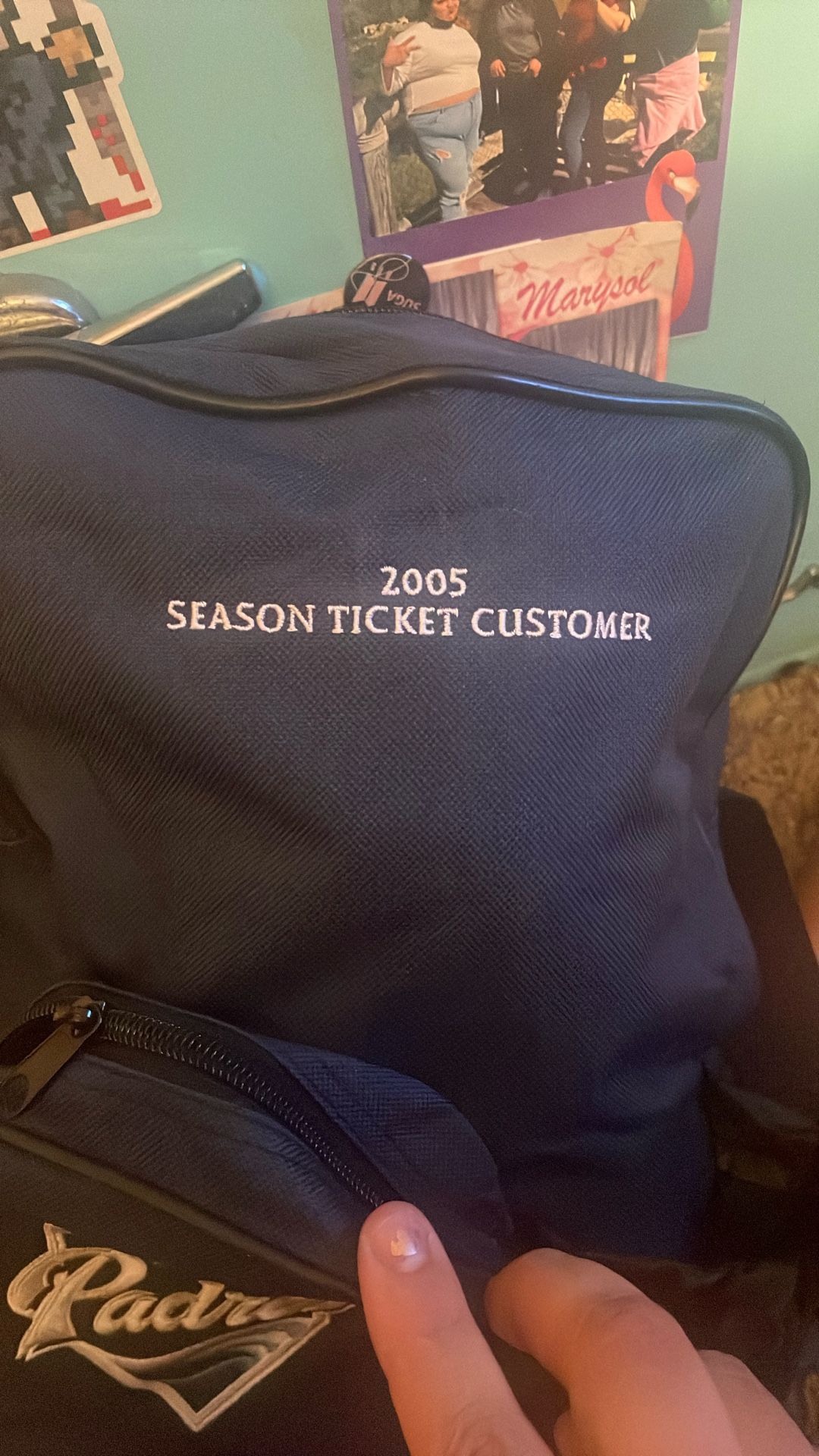 2005 Padres Season Ticket Customer Stamp Bags