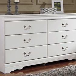 white dresser