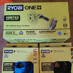 Ryobi 18 Volt Vortex And 2 Extra Brushes