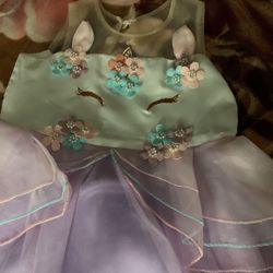 Unicorn Dress For Toddler