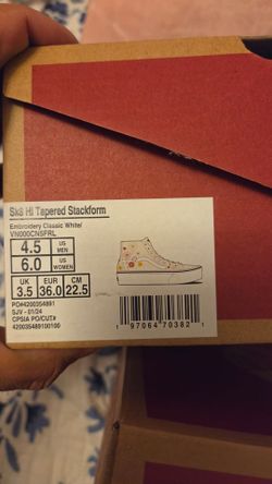 Vans womans size 6