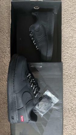 AF1 supreme black