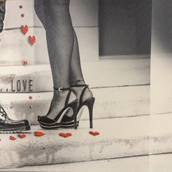 Man And Woman Wall Canvas