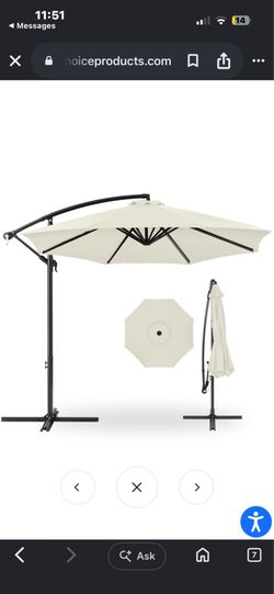 Hanging Patio Umbrella