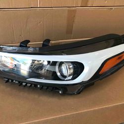 Halogen Headlight For 2017 2018 Kia Forte Driver Passenger 