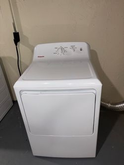All White HotPoint Washer & Dryer