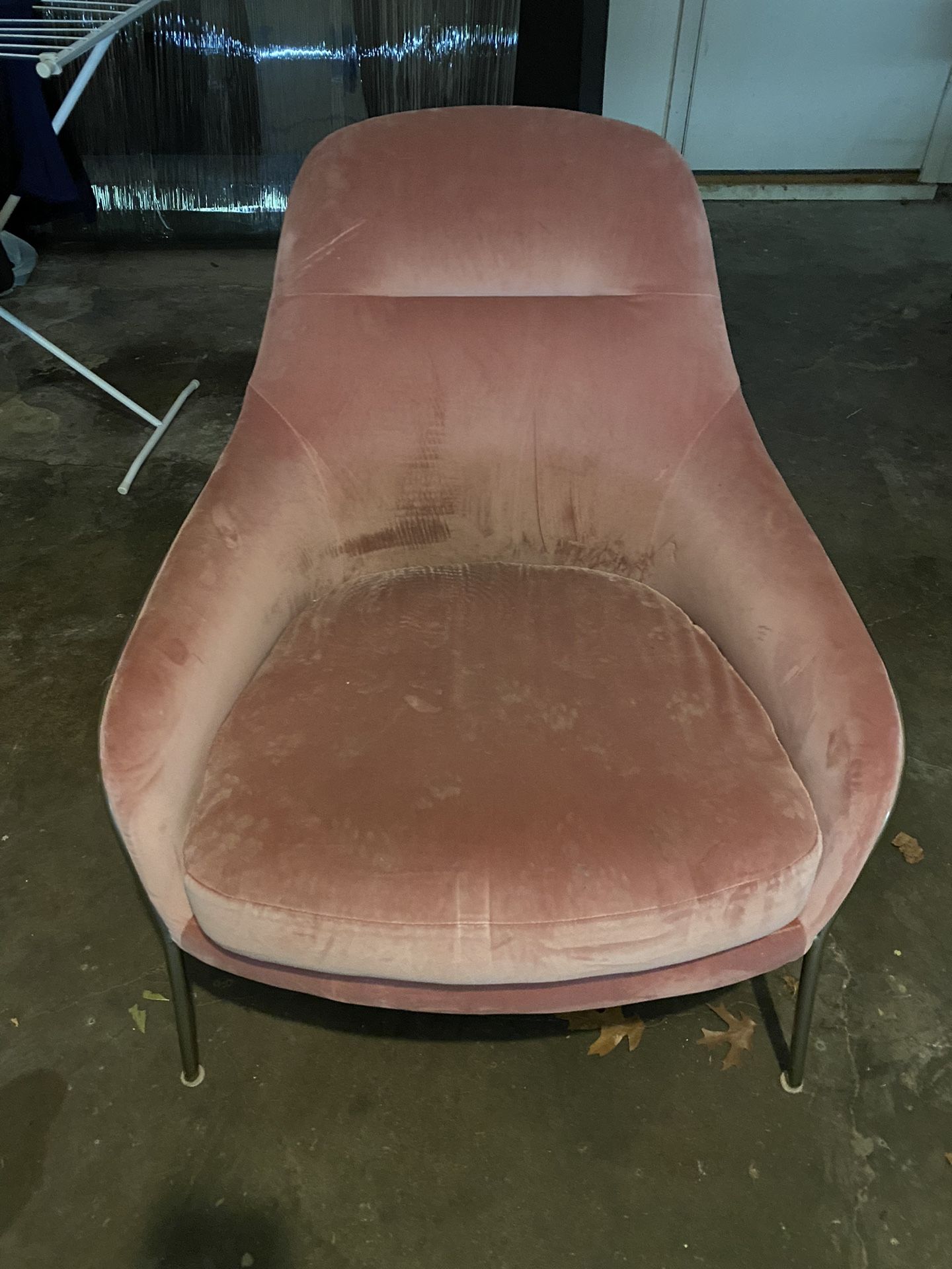 Velvet chair