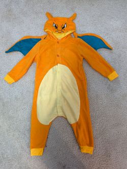 Kids Charizard Pokemon onesie costume