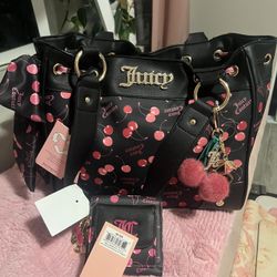 New Juicy couture Viral Cherry Purse & Wallet