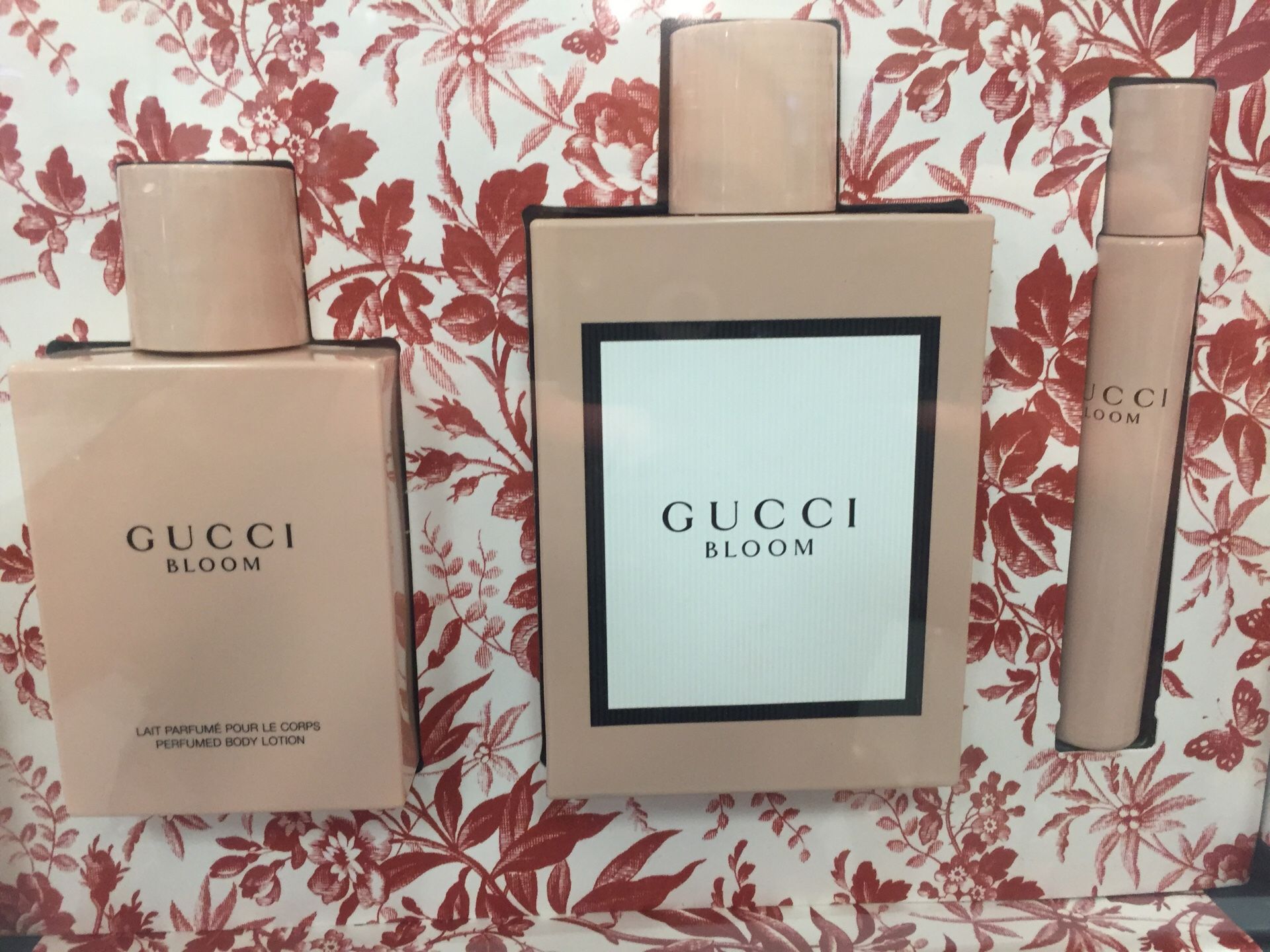 GUCCI BLOOM PERFUME SET FOR LADY