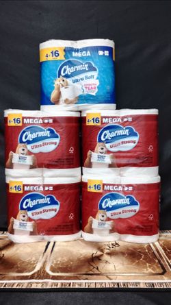 Charmin Ultra Soft & Ultra Strong Mega Rolls Bundle