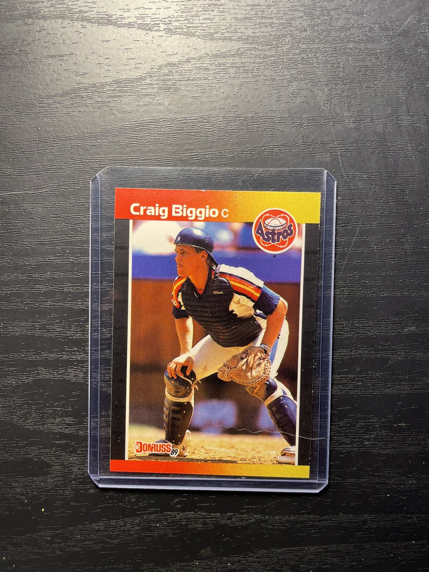1989 Donruss Craig Biggio Rookie Baseball Card #561