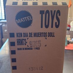 Ken Dia De Muertos Doll